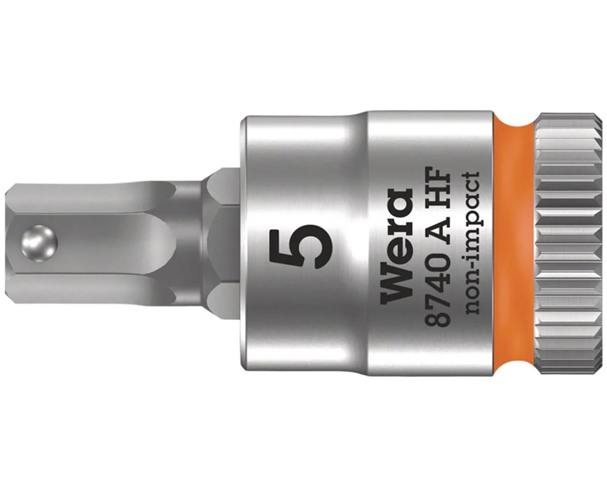 Wera 8740 A HF Bit (1/4" Socket) (28mm) (5mm)
